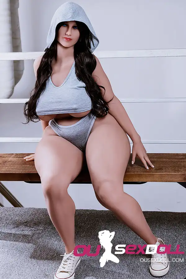 Big Ass Black Hair Curvy Sex Doll 14