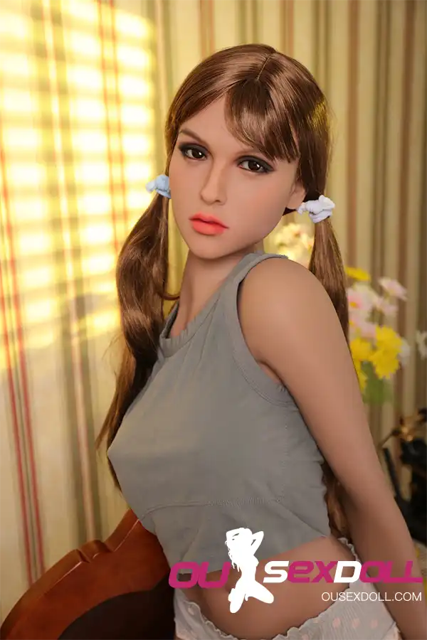 B Cup Twin Tail Full Body Sex Doll 11