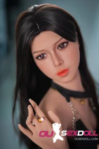 C Cup Mature Black Hair Full Body Sex Doll 7
