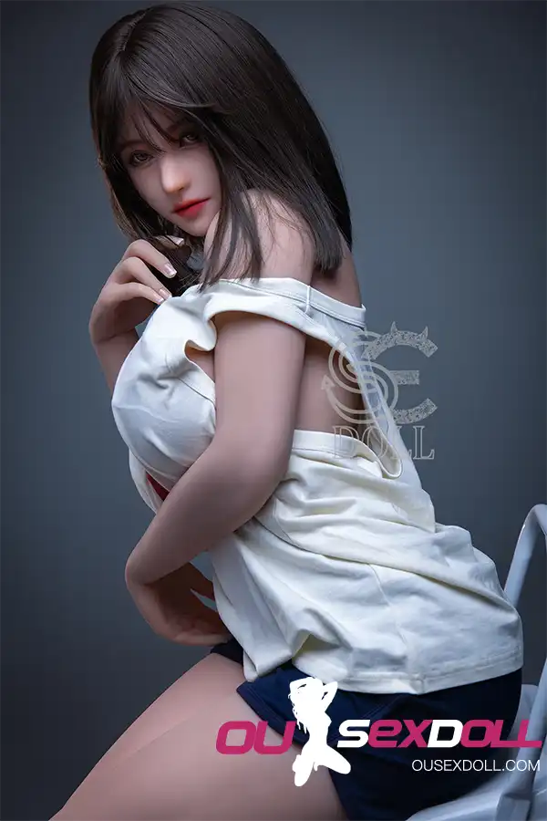 H Cup Big Boobs Asian Beauty Lifelike Sex Doll 13