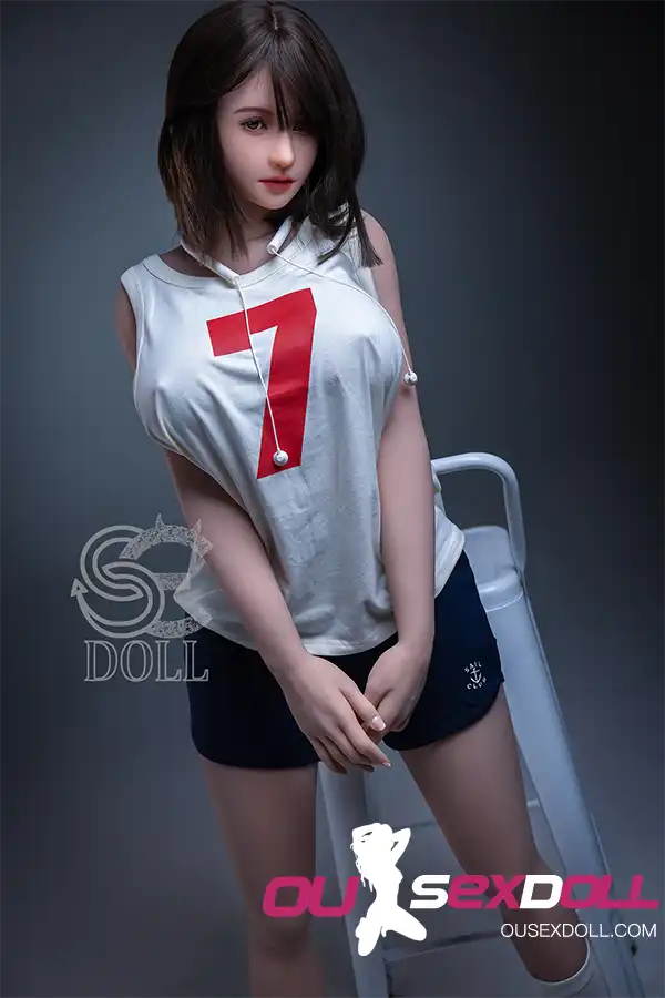 H Cup Big Boobs Asian Beauty Lifelike Sex Doll 17