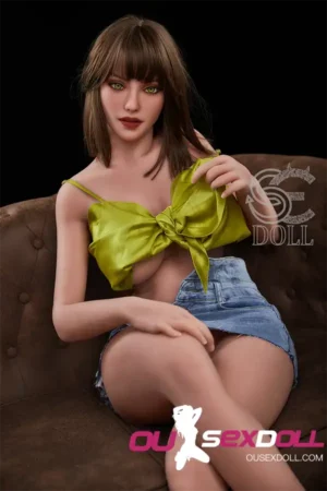 H Cup Brown Hair Big Booty Sex Doll 14
