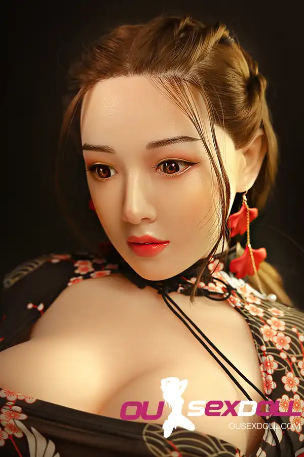 C Cup Big Breast Asian Lifelike Sex Doll 3