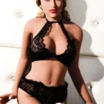 C Cup Blond Hier Folwoeksen Lytse Boarsten Sekspop 5