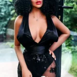 D Cup Black Curly Hair Curvy Sex Doll 1