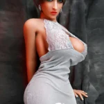 D Cup Short Hair Velká prsa Cool Sex Doll 4