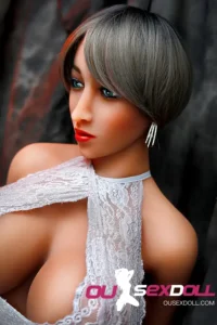 D Cup Short Hair Velká prsa Cool Sex Doll 7