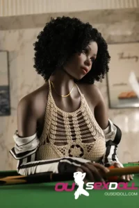 H Cup Dark Skin Realistic Sex Doll 2