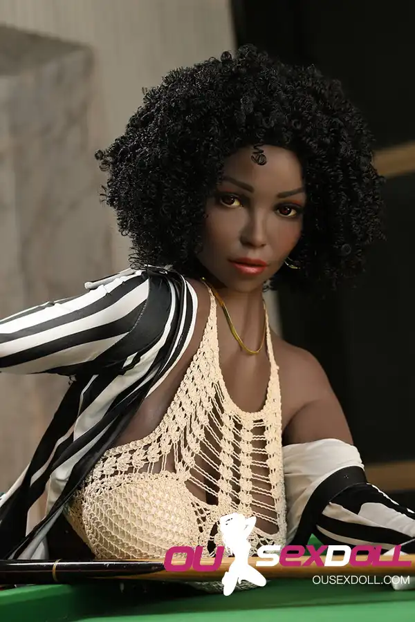 H Cup Dark Skin Realistic Sex Doll 5