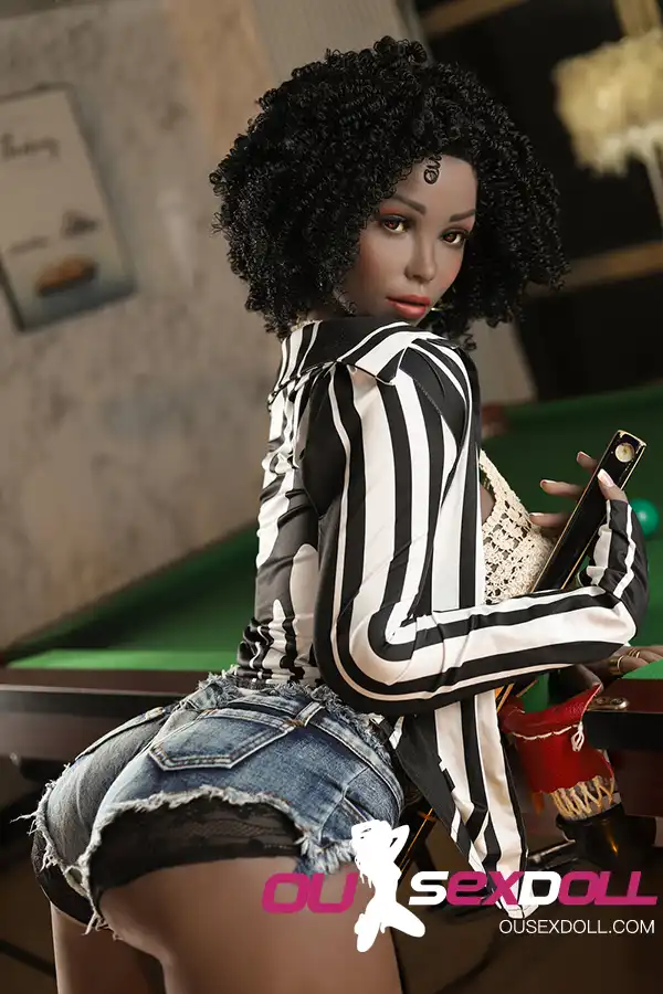 H Cup Dark Skin Realistic Sex Doll 6