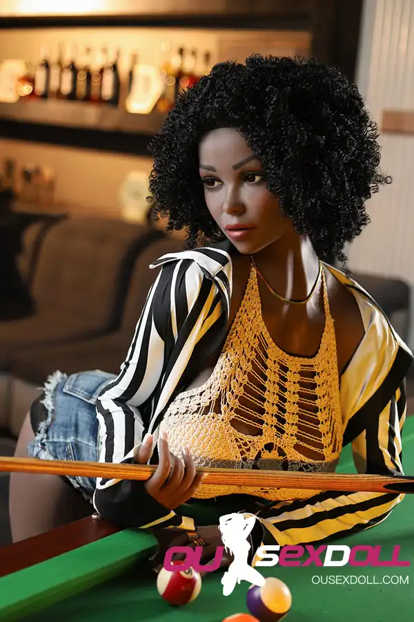 H Cup Dark Skin Realistic Sex Doll 7
