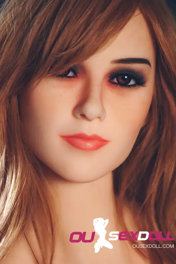 A Cup Flat Breast SKinny Blonde Hair Sex Doll 1