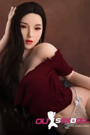 B Cup Asian Mature Black Hair Sex Doll 1