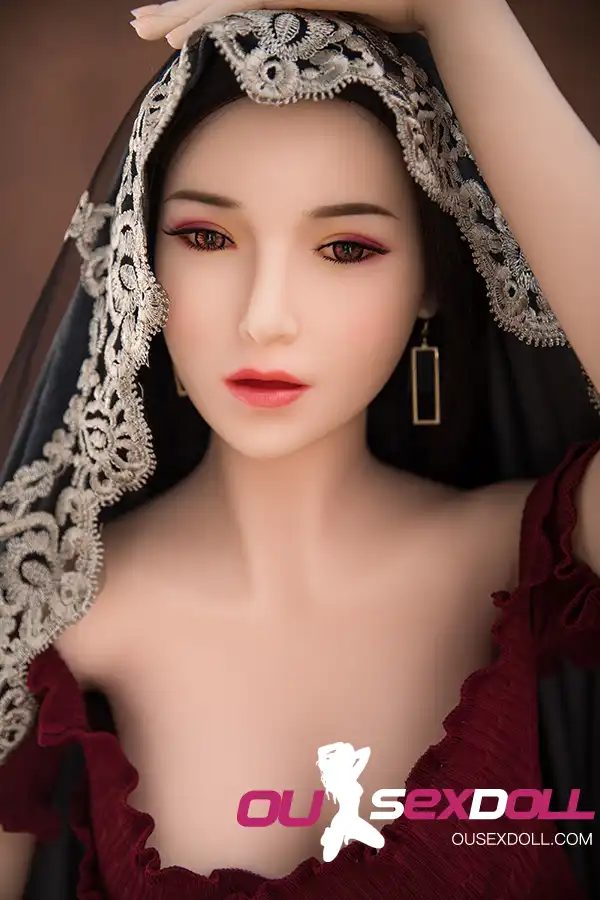 B Cup Asian Mature Black Hair Sex Doll 11