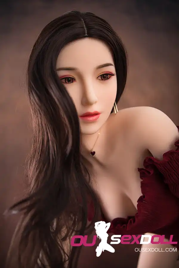 B Cup Asian Mature Black Hair Sex Doll 9