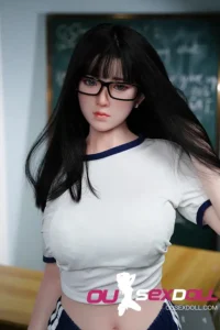 D Cup Black Hair Modern Style Real Sex Doll 5