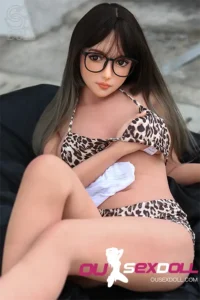 C Cup Sexy Leopard Lifelike Sex Doll 13