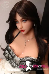 C Cup Sexy Red Lips Realistic Sex Doll 14