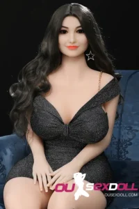 F Cup Big Boobs Black Hair Mature Sex Doll 4