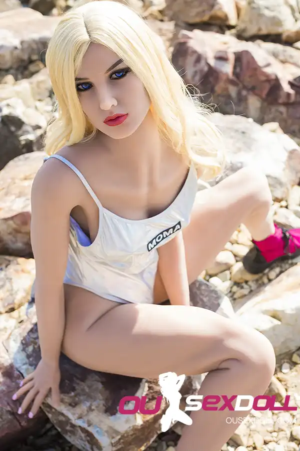 Sexy Blonde Real Life Sex Doll 13