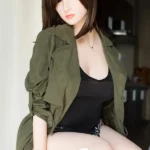 C Cup Asian Short Hair Cool Sex Doll 2