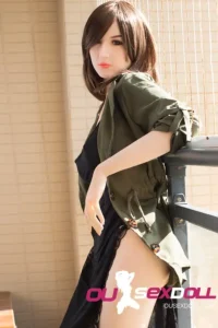 C Cup Asian Short Hair Cool Sex Doll 4