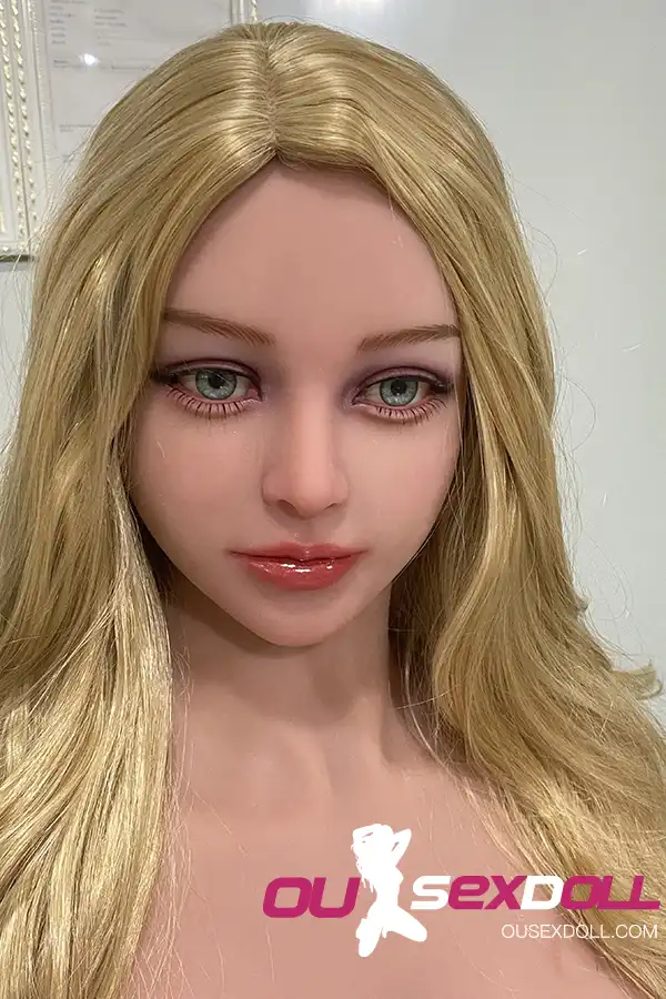 Big Breasts Cute Real Blond Lovely Doll 22