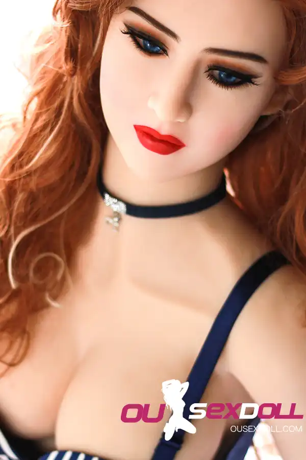 Blonde Hair Plump Bombshell Muscular Sex Doll 7