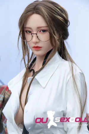 D Cup White Shirt Full Body Sex Doll 10