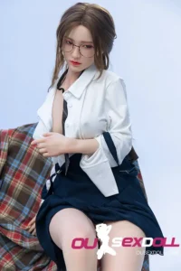 D Cup White Shirt Full Body Sex Doll 9