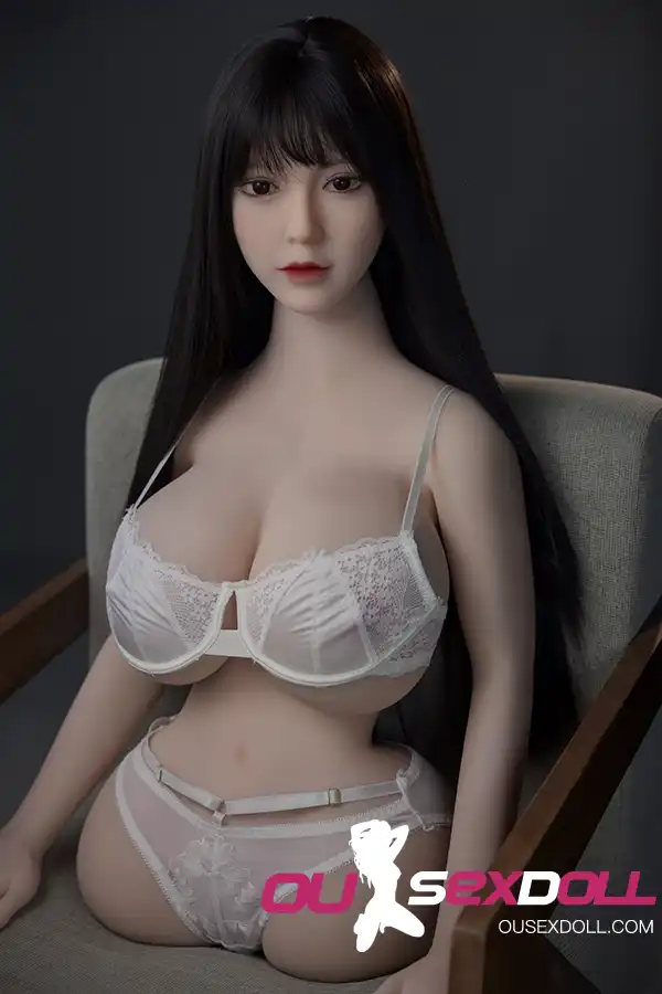 K Cup Black Hair Big Boobs Sex Doll Torso 10