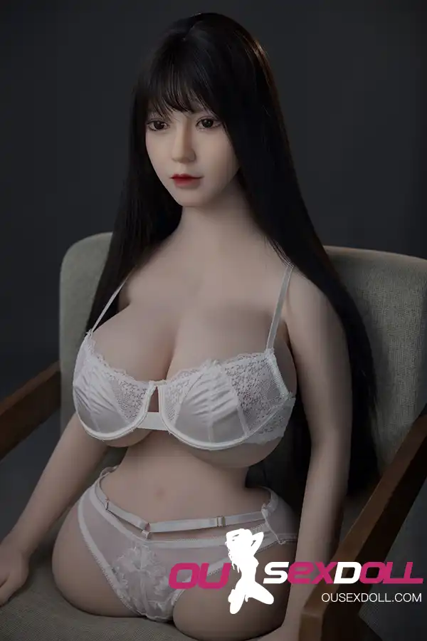 K Cup Black Hair Big Boobs Sex Doll Torso 11