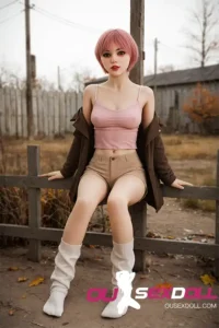 Small Breast Short Hair Real Sexy Doll 2