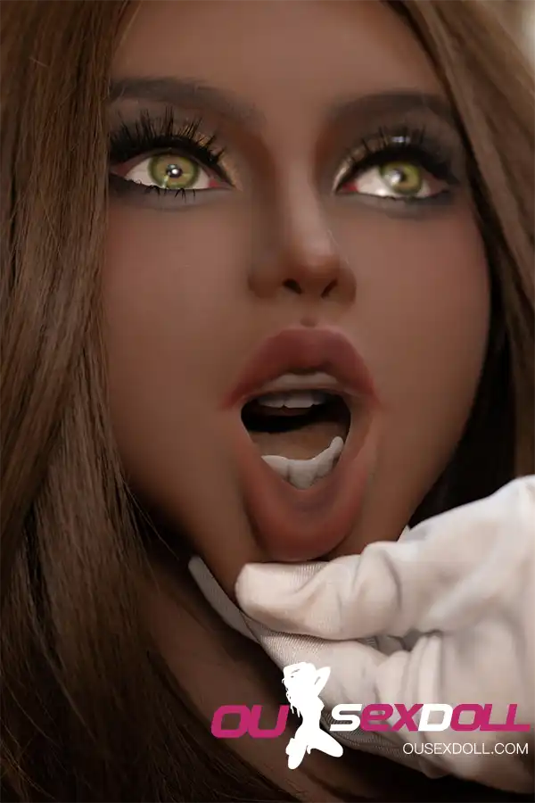 Big Boobs Black Skin Lifelike Adult Doll 6