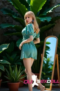 F Cup Big Boobs Blond White Skin Sexy Doll 28