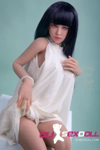 E Cup Blue Hair Big Boobs Realistic Sex Doll 10