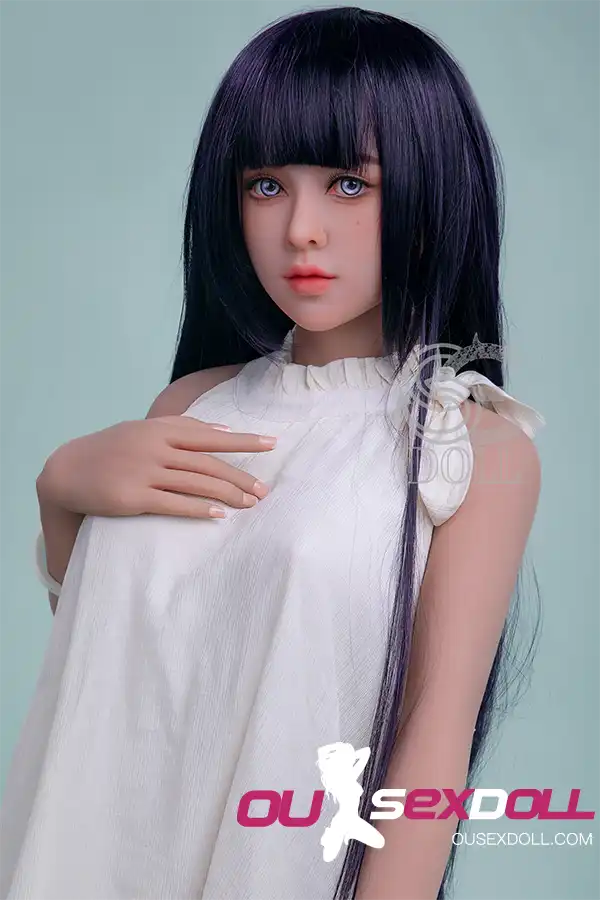E Cup Blue Hair Big Boobs Realistic Sex Doll 15