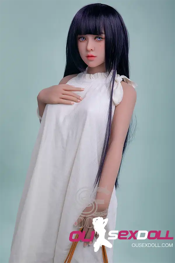 E Cup Blue Hair Big Boobs Realistic Sex Doll 16
