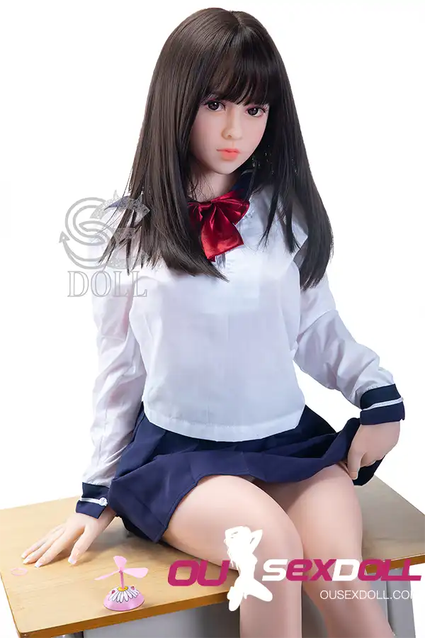 E Cup Uniform Full Bust Full Body Sex Doll 12