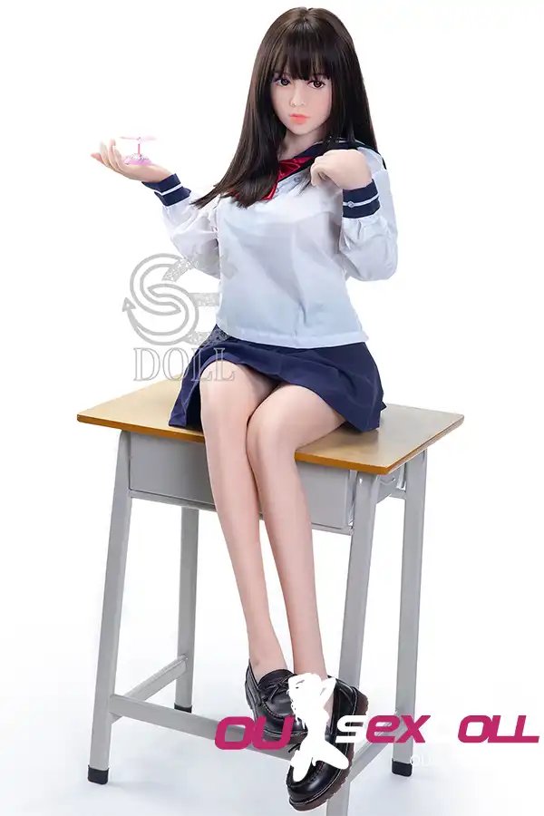 E Cup Uniform Full Bust Full Body Sex Doll 13