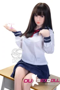 E Cup Uniform Full Bust Full Body Sex Doll 14