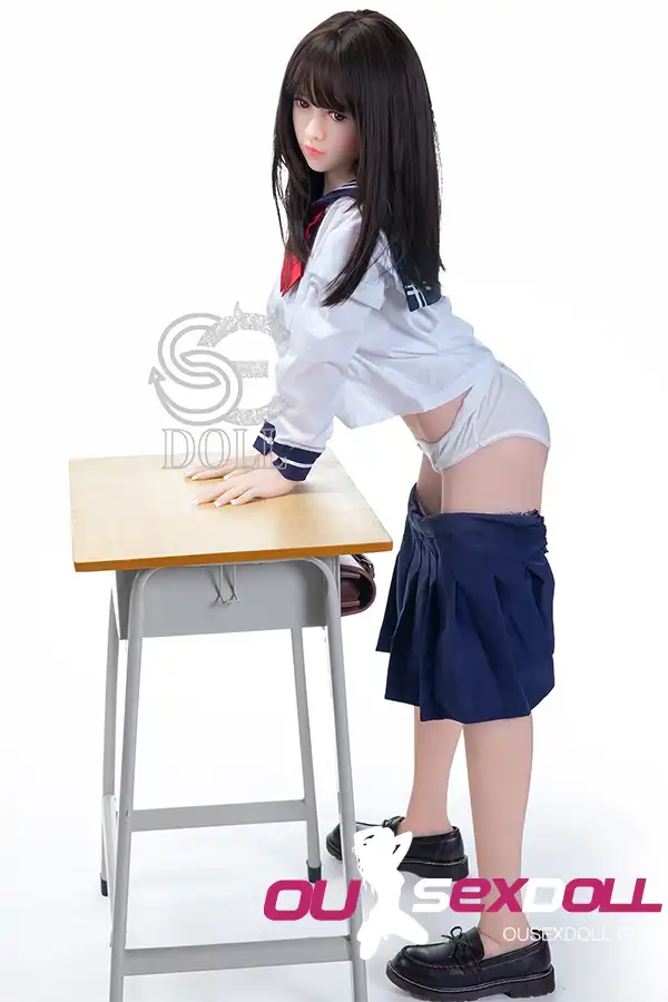 E Cup Uniform Full Bust Full Body Sex Doll 5