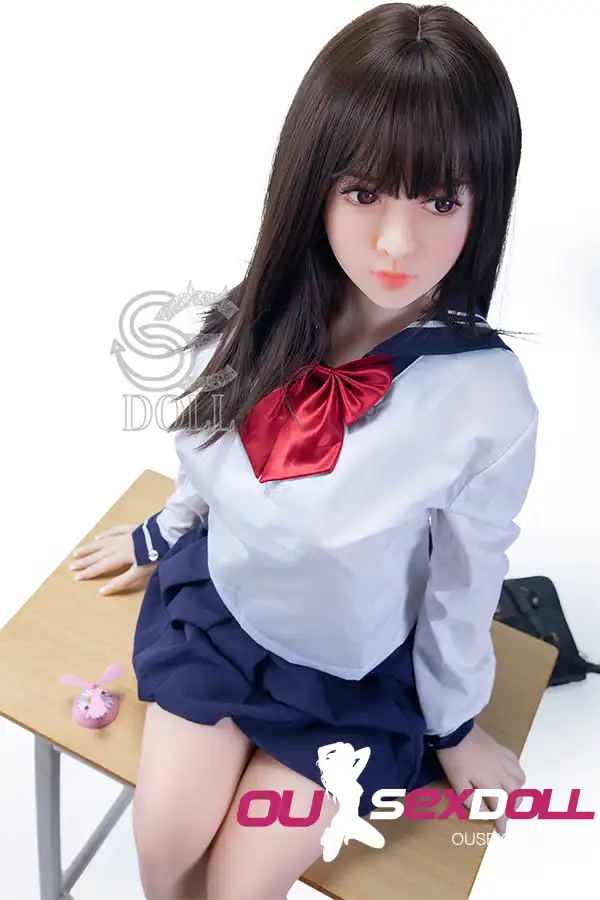 E Cup Uniform Full Bust Full Body Sex Doll 9