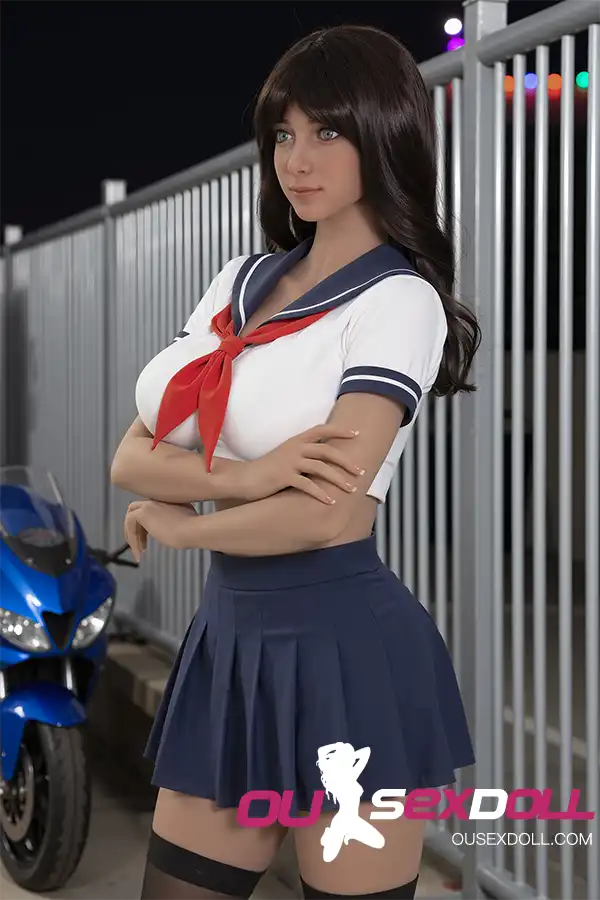 Huge Breasts Asian Black Hair Chubby Doll 4
