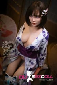 D Cup Japanese Kimono Medium Bust Real Sex Doll 5