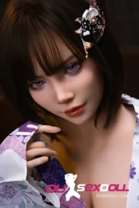 D Cup Japanese Kimono Medium Bust Real Sex Doll 6