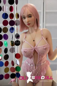 I Cup Pink Hair Full Bust Realistic Sex Doll 18