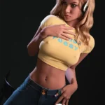 Medium Breasts Blond Curls Real Sex Doll 2