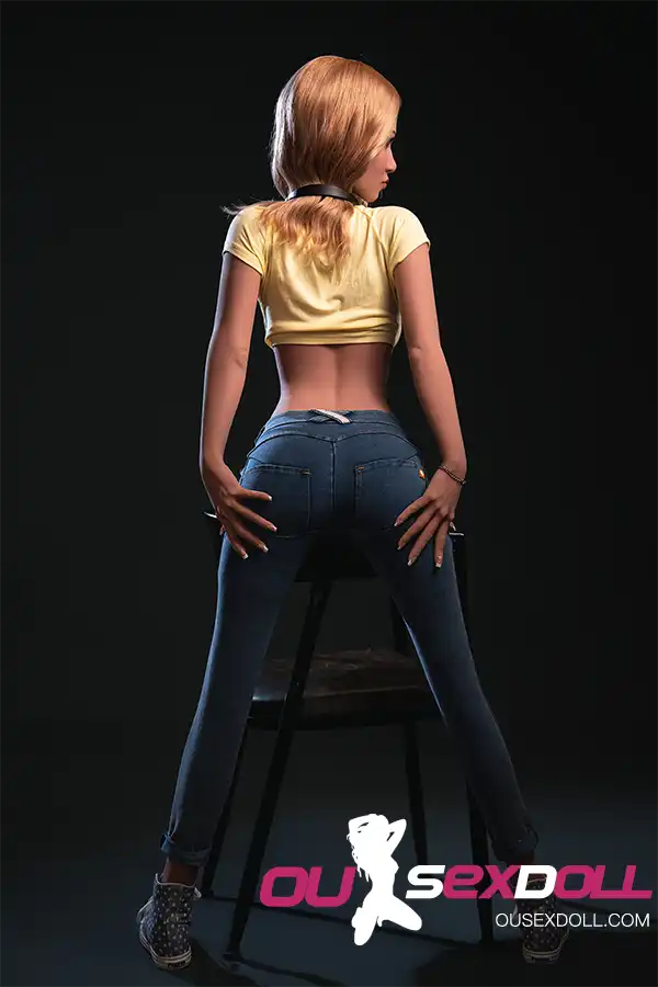 Medium Breasts Blond Curls Real Sex Doll 4
