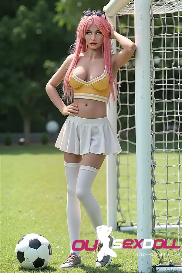 Medium Breasts Pink Hair Real Skin Lovely Doll 16